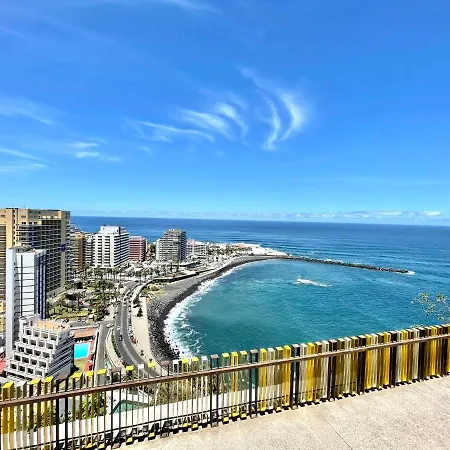 Studio With Direct View Of The Atlantic, Heated Pool, Wifi, 250 Meters To The Beach Apartment Puerto de la Cruz (Tenerife)